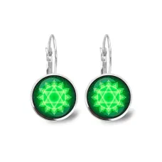 Серьги Анахата чакра SEAP-0286