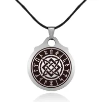 Амулет Звезда Руси, мед.сталь XA004