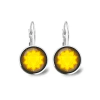 Серьги Манипура чакра SEAP-0289