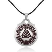 Амулет Валькнут, мед.сталь XA014