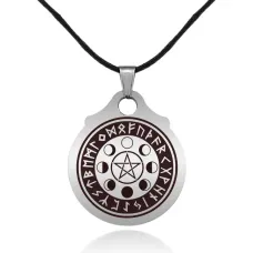 Амулет Фазы Луны, мед.сталь XA021