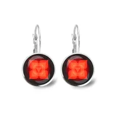 Серьги Муладхара чакра SEAP-0291