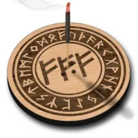 Подставка для благовоний Материальное благополучие, бук