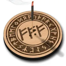 Подставка для благовоний Материальное благополучие, бук