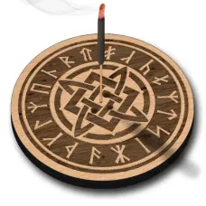 Подставка для благовоний Звезда Руси, бук XP004