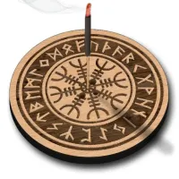 Подставка для благовоний Крест Непобедимости, бук XP005