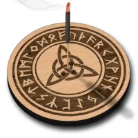 Подставка для благовоний Трикветр, бук XP006