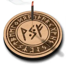 Подставка для благовоний Богатство на всех уровнях бытия, бук XP007