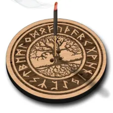 Подставка для благовоний Дерево жизни, бук XP010