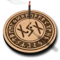 Подставка для благовоний Нейтрализация негатива, бук XP011