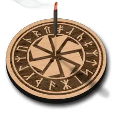 Подставка для благовоний Солнцеворот, бук XP012