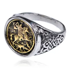 Кольцо Георгий Победоносец, размер 9 KL146-9