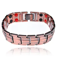 Магнитный браслет, 20см, цвет медный BSM020