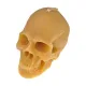 Свеча Череп БОЛЬШОЙ, 7,5х5х8см, цвет желтый SVH048-03