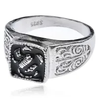 Кольцо Скорпион, размер 9 KL148-10