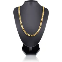 Цепочка нержавеющая сталь, цвет золотой, 56см CN005