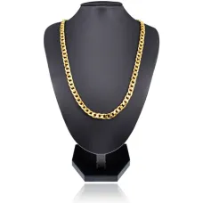 Цепочка нержавеющая сталь, цвет золотой, 56см CN005