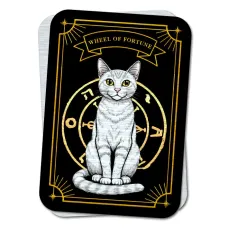 Кошачье Таро Wheel Of Fortune - Колесо Фортуны YAN715