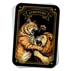 Кошачье Таро Strength - Сила M-YAN713