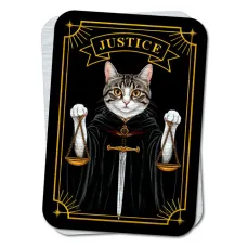 Кошачье Таро Justice - Справедливость M-YAN716