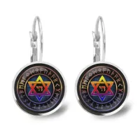 Серьги Звезда Давида SEAP-A008