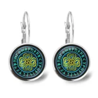 Серьги Клевер удачи SEAP-A010