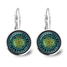 Серьги Клевер удачи SEAP-A010