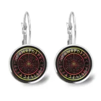 Серьги Магическая печать SEAP-A011