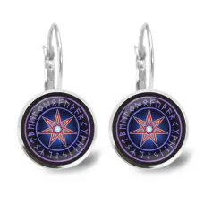 Серьги Звезда магов SEAP-A012