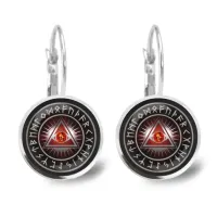 Серьги Всевидящее око SEAP-A013