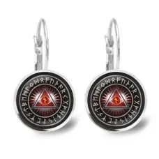 Серьги Всевидящее око SEAP-A013