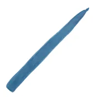 Катаная восковая свеча Синяя, 15х1см SWD018-03