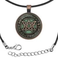 Кулон-амулет со шнурком Знак Богини ALK812