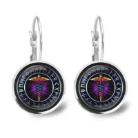 Серьги Кадуцей SEAP-A022