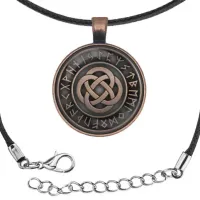 Кулон-амулет со шнурком Кельтиские узлы ALK830