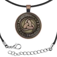 Кулон-амулет со шнурком Рог Одина ALK831