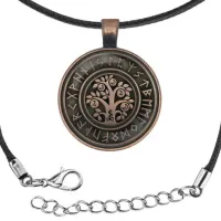 Кулон-амулет со шнурком Дерево здоровья ALK838