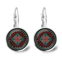 Серьги Кельтский крест SEAP-A026