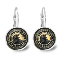 Серьги Ворон SEAP-A027