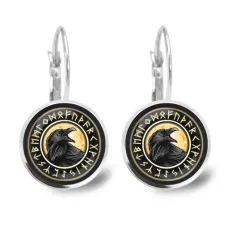 Серьги Ворон SEAP-A027