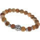 Браслет Ночное Небо с нат. камнем Песочная яшма 8мм BSHE-13-08