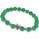 Браслет Love с натуральным камнем Нефрит 8мм BSHE-13-23
