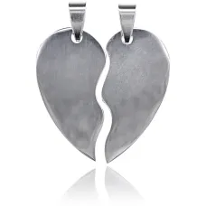 Парные кулоны Сердце, 3,5х3см BJK193