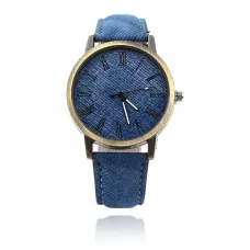 Часы наручные, d.3,5см, цвет синий WA102