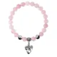 Браслет Дракон (удача, могущество, успех), Розовый кварц 8мм BSP1-03-3001