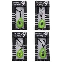 Живой кулон на шнурке в ассортименте, 4х2,5см BJK195