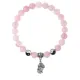 Браслет Пи Яо (богатство и защита), Розовый кварц 8мм BSP1-03-3016