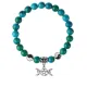 Браслет Знак Богини (магическая защита), Хризоколла 8мм BSP1-04-3008