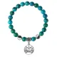 Браслет Лотос (гармония и развитие), Хризоколла 8мм BSP1-04-3013