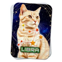 Карта-амулет Zodiac Cats - Созвездие Весов YAN733